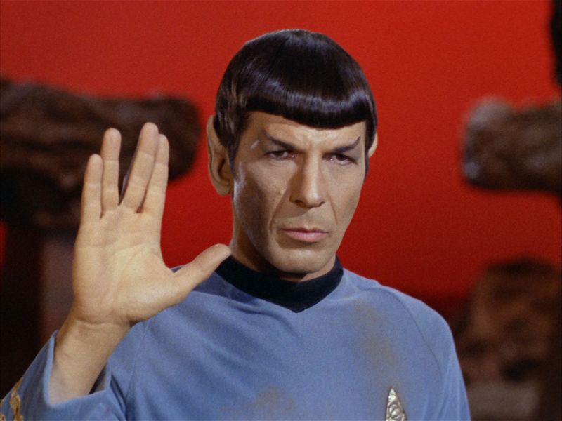 Leonard Nimoy wurde als Enterprise-Offizier Mr. Spock in "Star Trek" (erhältlich als Blu-ray und DVD) zur popkulturellen Ikone. 

