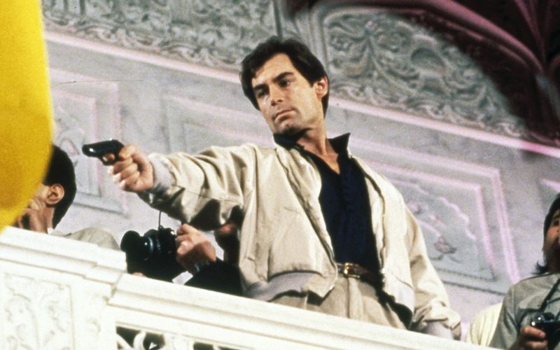 Welchen Platz belegt Timothy Dalton im Ranking der besten James-Bond-Darsteller? Manch einer meint, er war bisher der beste. Szenenbild: Dalton in "Der Hauch des Todes".