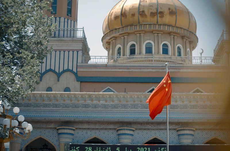 Eine Moschee in Xinjiang: Die Region ist Teil Chinas, hat aber völlig andere kulturelle Traditionen als der Rest des Landes.