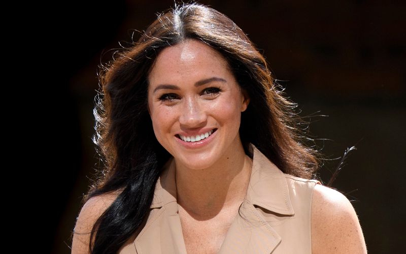 Herzogin Meghan Markle, hier am 1. Oktober 2019, hat eine Rede bei der Eröffnung eines Buchladens gehalten.