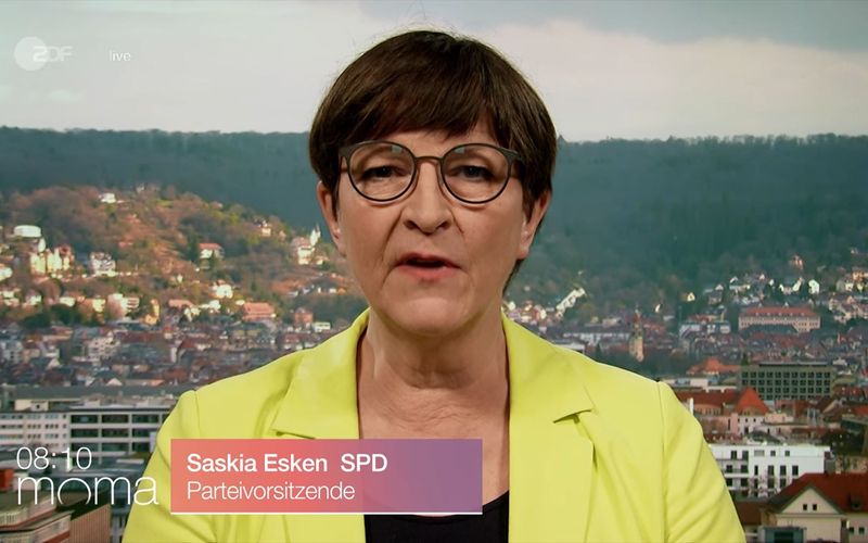 Saskia Esken Nennt Kinderarmut Im ZDF "für Unser Reiches Land Eine ...