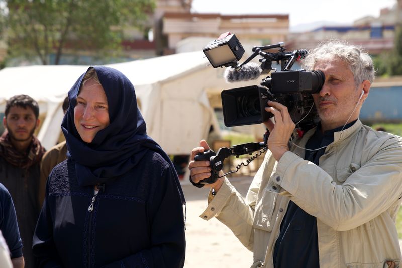 Reporterin Katrin Eigendorf gelang es, nach Afghanistan zu reisen und dort zu drehen.
