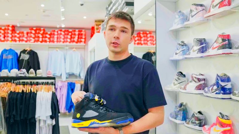 "Vaditim": In seinem ersten Berliner Store bietet Stepan Timoshin Sneaker-Modelle an, die für bis zu 30.000 Euro über die Ladentheke gehen.