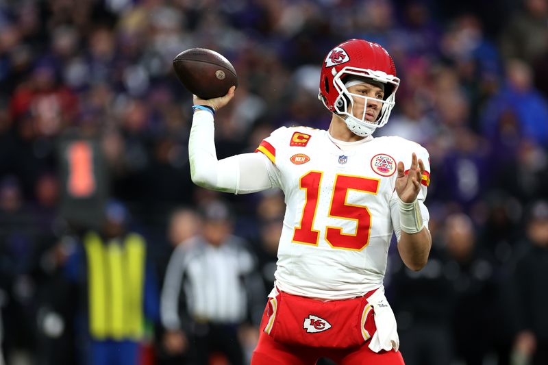 Patrick Mahomes will mit den Kansas City Chiefs zum dritten Mal hintereinander den Super Bowl gewinnen.