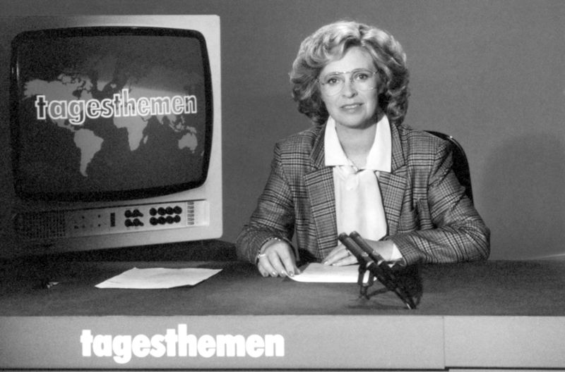 Hannelore Gadatsch moderierte die "Tagesthemen" in den Jahren 1984 und 1985.