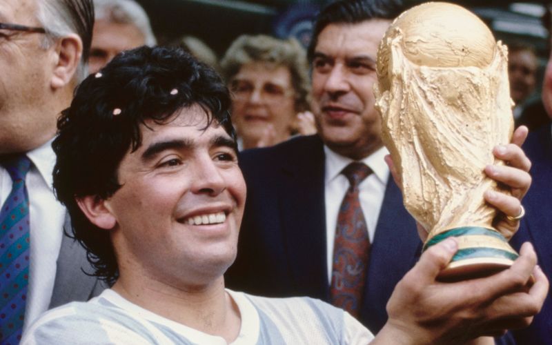 Der WM-Sieg 1986 machte Diego Maradona in Argentinien zum Goldjungen.