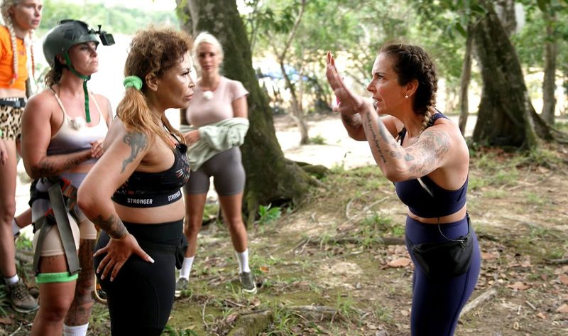 Patricia Blanco (links) und Danni Büchner (rechts) geraten heftig aneinander.