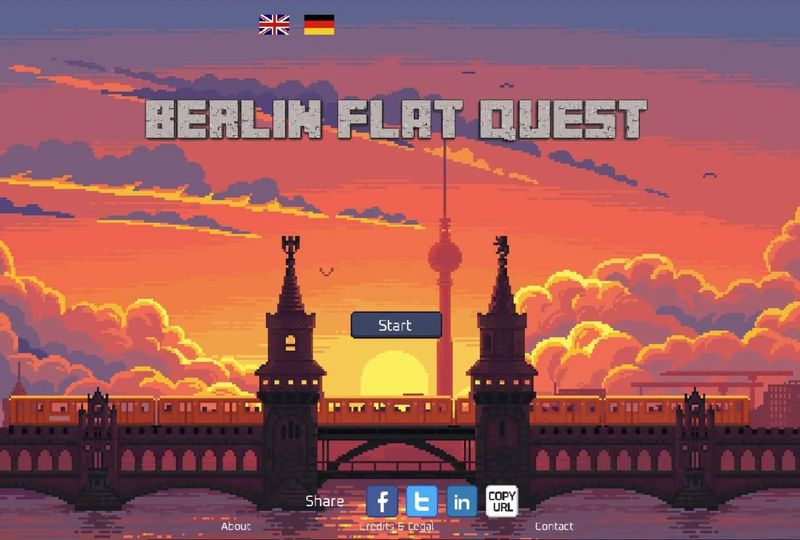 Albtraum Wohnungssuche als Simulation: "Berlin Flat Quest".