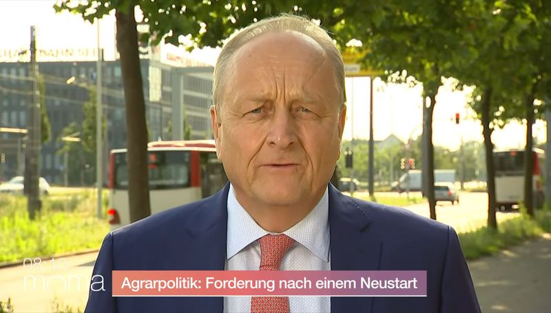 Bauernpräsident Joachim Rukwied stellte klar: "Wir behalten uns weitere Protestaktionen vor."