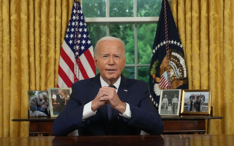 Für seine Rede hielt Joe Biden viel Lob aus Hollywood.