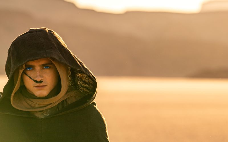 Paul Atreides (Timothée Chalamet) ist in "Dune: Part Two" hin- und gergerissen zwischen seinem Durst nach Rache und dem Ruf einer alten Prophezeiung.