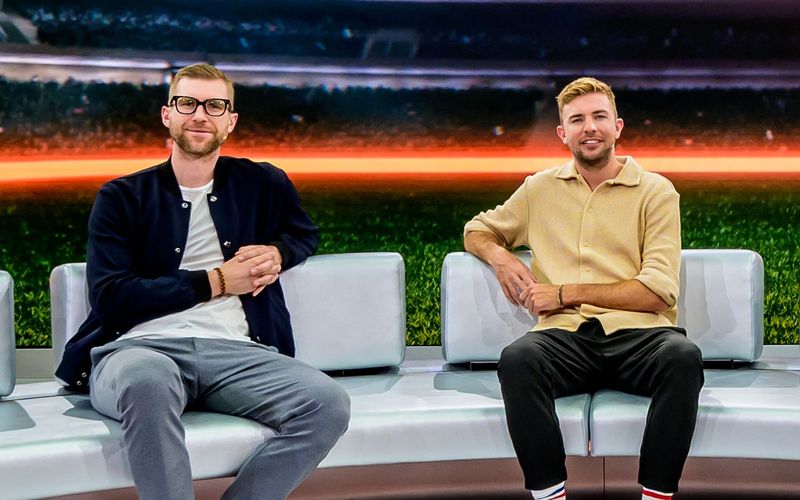 Per Mertesacker (links) und Christoph Kramer bleiben dem ZDF als Experten erhalten.