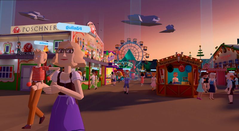 Die Wiesn als kostenloses VR-Spiel: "Oktoberfest - The Official Game" erscheint im Early Access.