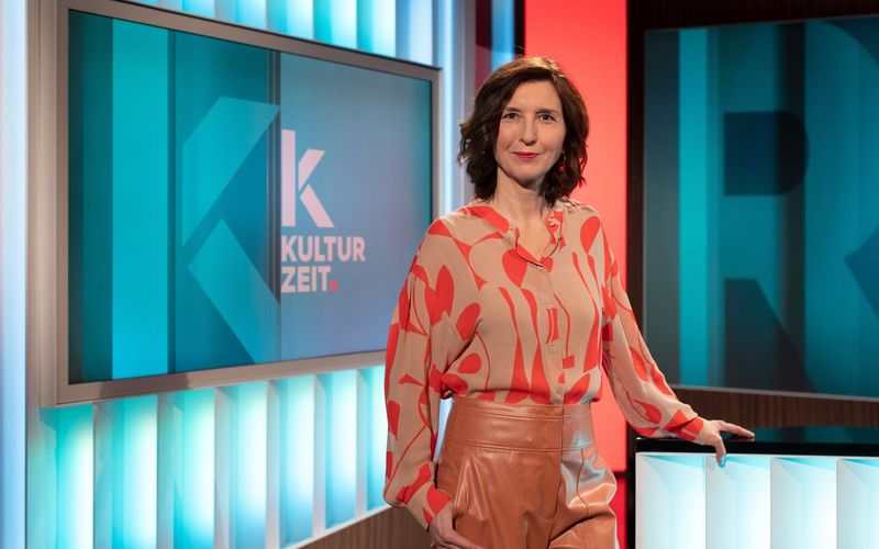 Die "Kulturzeit" (Bild: Moderatorin Cécile Schortmann) zählt zu den bekanntesten Programmangeboten von 3sat.