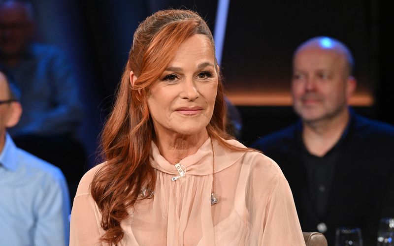 Andrea Berg berichtet in der "NDR Talk Show" von ihrem kuriosen Show-Ritual.