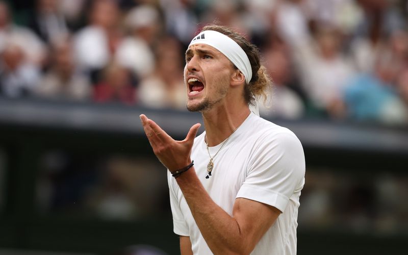 Alexander Zverev hat zukünftig in Wimbledon womöglich weniger Anlass, sich zu ärgern. Eine KI soll knappe Entscheidungen präszise treffen.