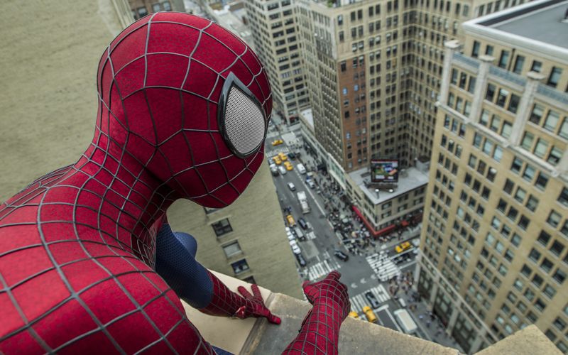 Die freundliche Spinne aus der Nachbarschaft und Beschützer New Yorks: Spider-Man (Andrew Garfield)!