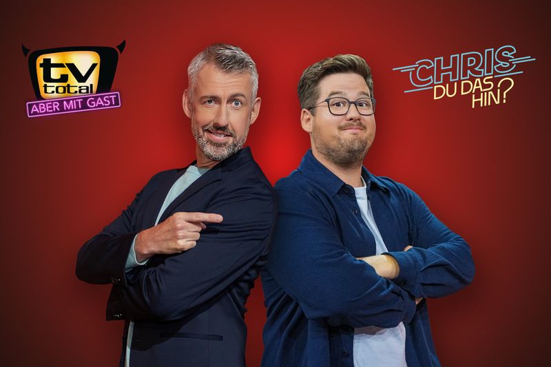 Sebastian Pufpaff (links) bekommt eine zweite "TV total"-Ausgabe, Chris Tall eine eigene Show-Reihe: ProSieben baut den Montag um.