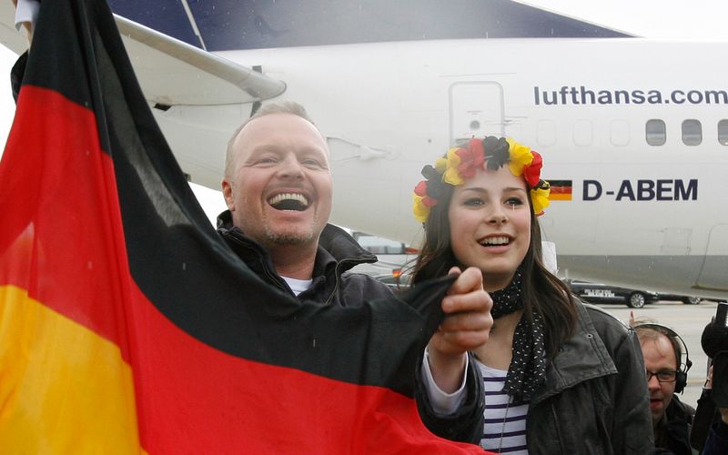 Stefan Raab führte Lena Meyer-Landrut 2010 zum ESC-Sieg in Oslo.