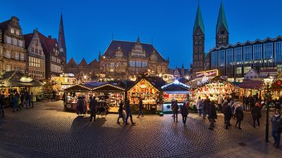 Bild zu Artikel Weihnachtsmarkt am Bremer Marktplatz