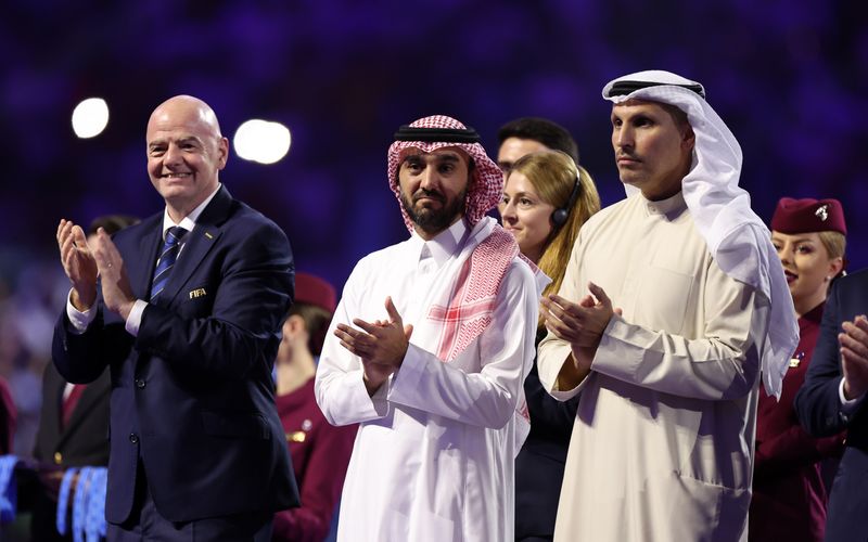 2023 wurde die FIFA Club WM im Saudi Arabien ausgetragen, unter den Augen von Verbandschef Gianni Infantino.