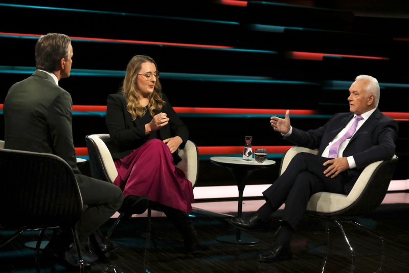 Im Gespräch mit Markus Lanz (links) und Katharina Dröge forderte Wolfgang Kubicki konsequente Abschiebungen.