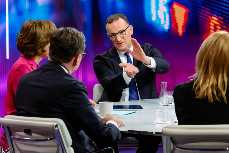 Jens Spahn warb bei "Maybrit Illner" für ein hartes Konzept in der Migrationspolitik.