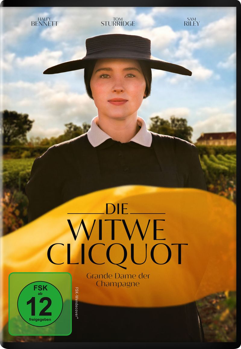 "Die Witwe Clicquot" ist eine Filmbiografie über Barbe-Nicole Clicquot-Ponsardin, die nach dem Tod ihres Ehemannes ein Champagnerunternehmen zu einer Weltmarke ausbaute.