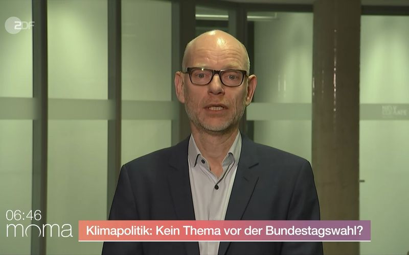 Dass die Klimakrise im Wahlkampf kaum Erwähnung findet, hält Klimaforscher Niklas Höhne für "unverantwortlich".