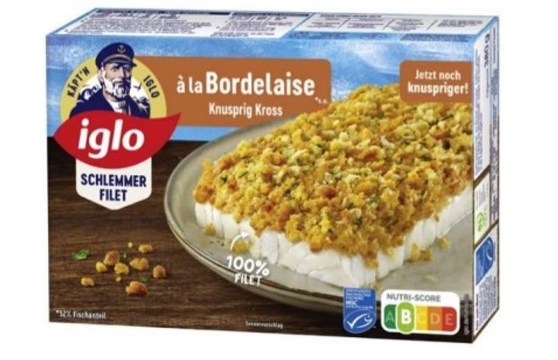 Bestimmte Packungen des iglo Schlemmerfilet à la Bordelaise könnten mit Plastikteilen verunreinigt sein.