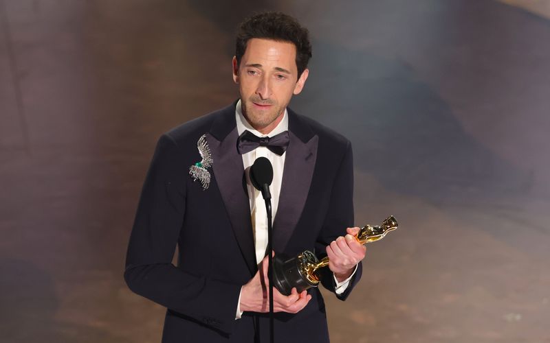 Seine Rolle in "The Brutalist" brachte Adrien Brody seinen zweiten Oscar als bester Hauptdarsteller ein.